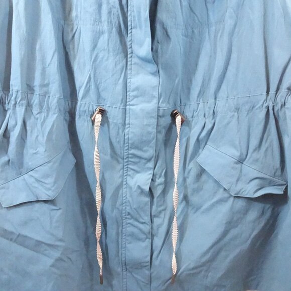 Torrid Happy Camper Ripstop Active Vest Blue Plus Size 4 4X Gorpcore Hiking Teal - Picture 3 of 6